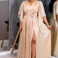 Robe Longue Nymphéa Éthérée