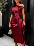 Robe Fourreau Rubis